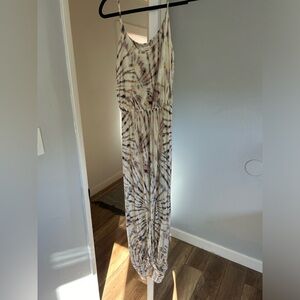 Lush tie-die maxi